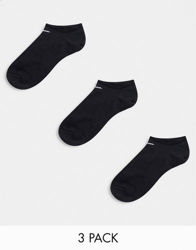 Confezione da tre paia di calzini sportivi unisex neri - Nike Training - Modalova