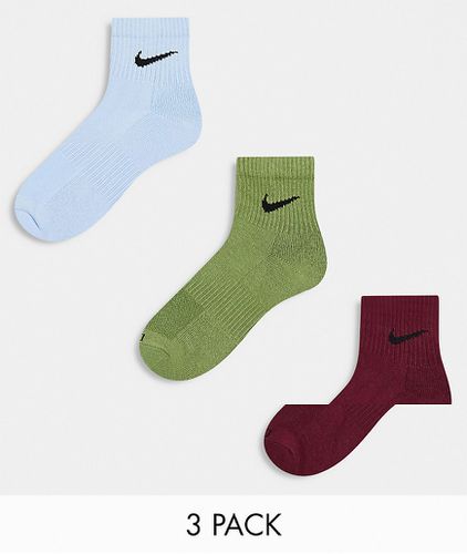 Confezione da tre paia di calzini unisex neutri ammortizzati - Nike Training - Modalova