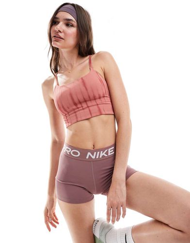 One - Reggiseno sportivo a sostegno leggero stampato - Nike Training - Modalova