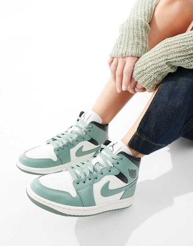 Nike - Air 1 Mid - Sneakers alte verde salvia - Jordan - Modalova