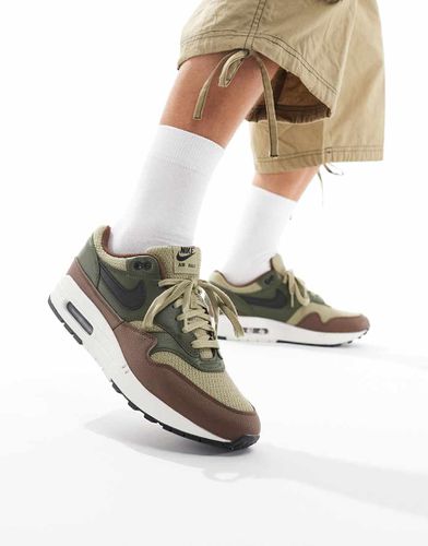 Air Max 1 Premium - Sneakers verde oliva e marroni - Nike - Modalova