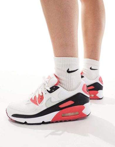 Air Max 90 - Sneakers bianche, nere e - Nike - Modalova