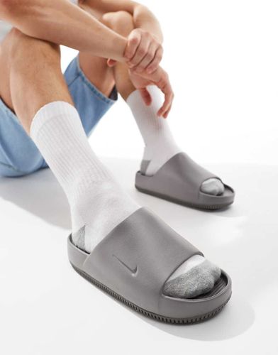 Nike - Calm - Sliders grigie-Grigio - Nike - Modalova