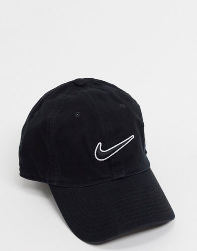 Nike - Cappellino nero con logo - Nike - Modalova