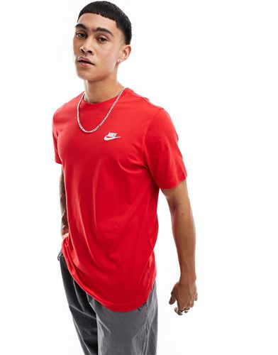 Nike Club - T-shirt rossa-Rosso - Nike - Modalova