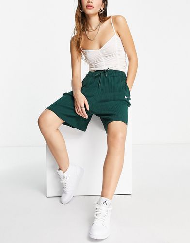 Pantaloncini in jersey pro a coste stile basketball con logo piccolo - Nike - Modalova