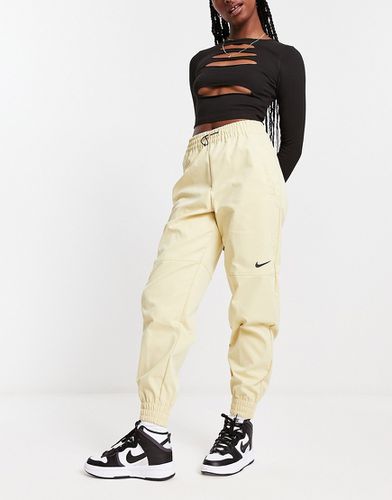 Pantaloni cargo beige con logo - Nike - Modalova