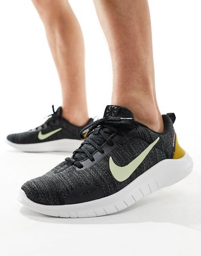Flex Experience 12 - Sneakers nere e oliva - Nike Running - Modalova