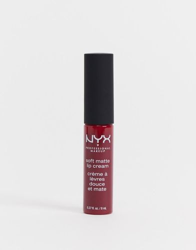 Soft Matte Lip Cream - Rossetto opaco Madrid - NYX Professional Makeup - Modalova