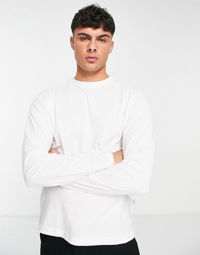 Maglietta a maniche lunghe bianca - Selected Homme - Modalova