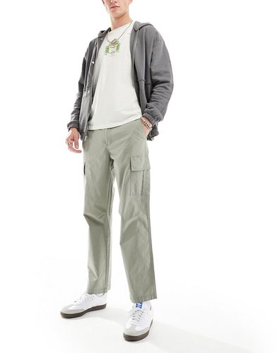 Pantaloni cargo ampi color kaki - Selected Homme - Modalova