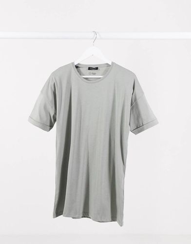 T-Shirt oversize comoda kaki - Selected Homme - Modalova