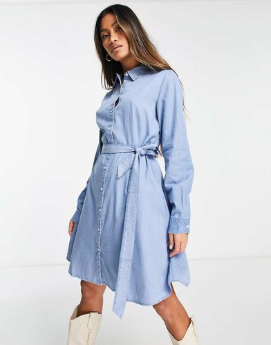 Tammy - Vestito camicia corto in denim - Selected - Modalova