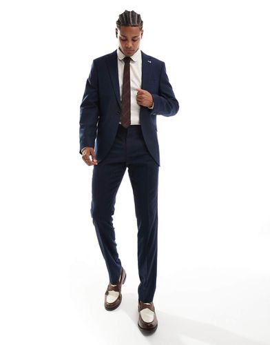 Pantaloni sartoriali slim con motivo gessato in coordinato - Shelby & Sons - Modalova