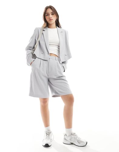 Short d'ensemble ajusté effet froissé - Stradivarius - Modalova