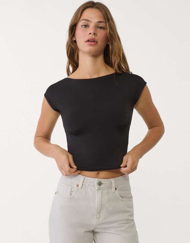 T-shirt à dos ouvert - Stradivarius - Modalova