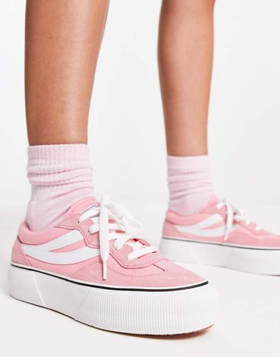 Volley - Sneakers flatform bianche e multi - Superga - Modalova