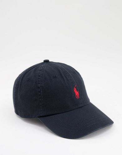 Cappellino con logo a giocatore rosso - Polo Ralph Lauren - Modalova