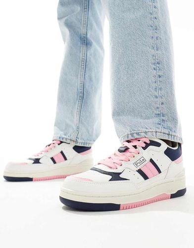 Masters Sport - Sneakers bianche, blu e rosa con logo - Polo Ralph Lauren - Modalova