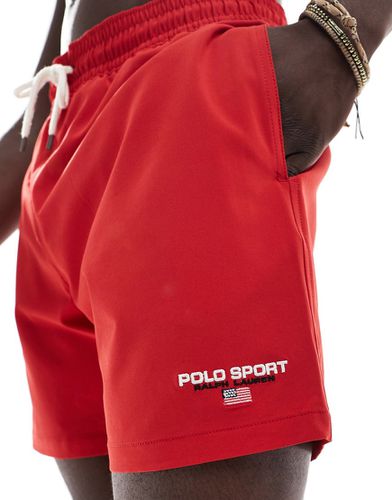 Sports Capsule - Pantaloncini da bagno rossi - Polo Ralph Lauren - Modalova