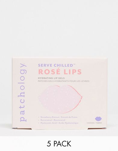 Serve Chilled Rose - Confezione da 5 gel per labbra - Patchology - Modalova