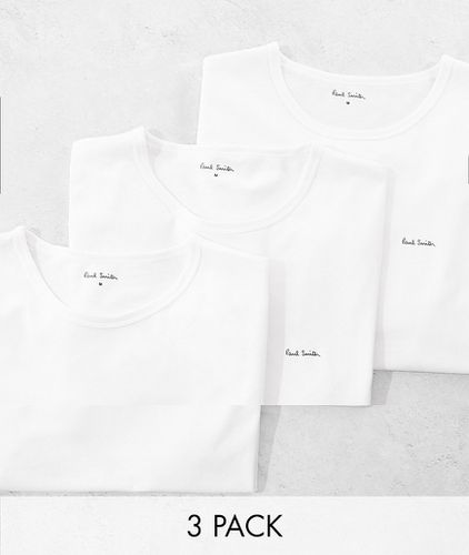 Paul Smith - Confezione da 3 T-shirt da casa bianche con logo - PS Paul Smith - Modalova