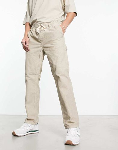 Bowen - Pantaloni a coste color pietra - PACSUN - Modalova