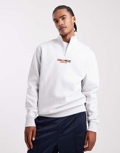 Sweat zippé à logo brodé - Parlez - Modalova