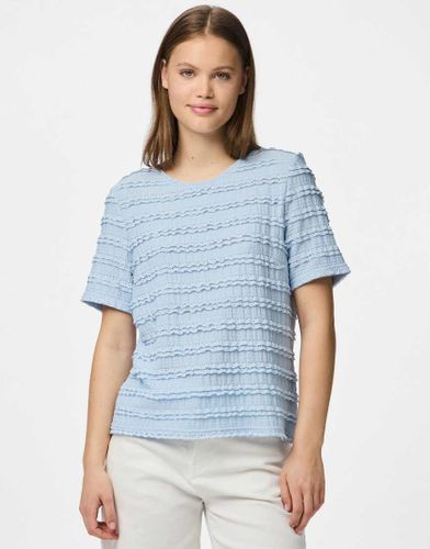 Top à manches courtes - clair - Pieces - Modalova