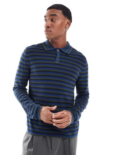 Polo en maille rayée - Ps Paul Smith - Modalova