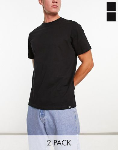 Confezione da 2 T-shirt nere basic - Pull & Bear - Modalova
