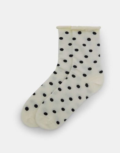 Chaussettes à pois - Pull & bear - Modalova
