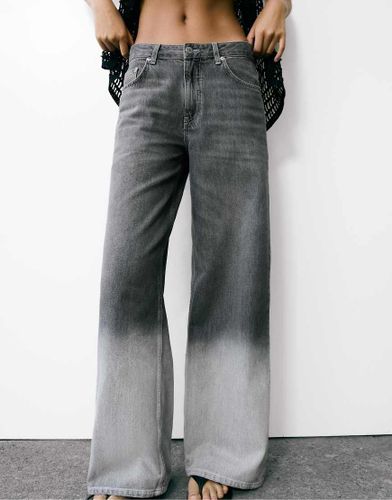 Pull & Bear - Jean ample - Gris - Pull & bear - Modalova