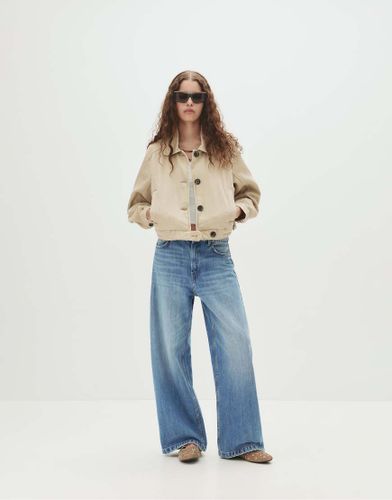 Jean baggy à taille mi-haute - moyen - Pull & bear - Modalova