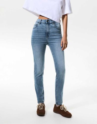 Jean skinny à taille haute - pâle - Pull & bear - Modalova