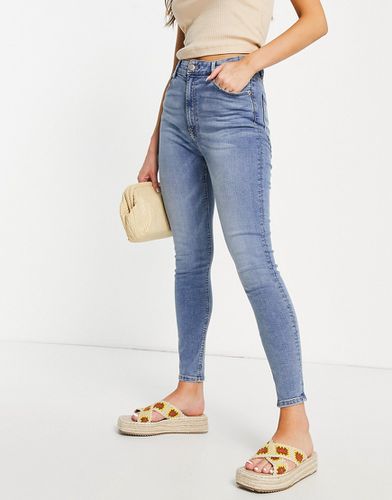 Jeans skinny modellanti a vita alta medio - Pull & Bear - Modalova