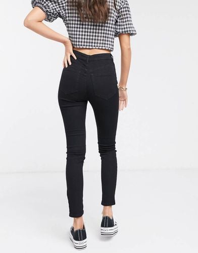 Jeans ultra skinny a vita alta neri - Pull & Bear - Modalova