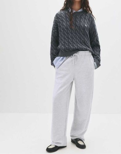 Pantalon de jogging baggy - chiné - Pull & bear - Modalova