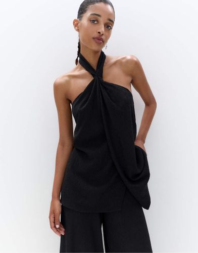 Top dos nu en crêpe - Pull & bear - Modalova