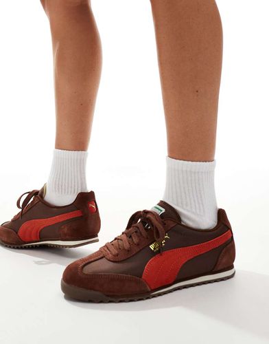 Arizona Nylon - Sneakers marroni e rosse - Puma - Modalova