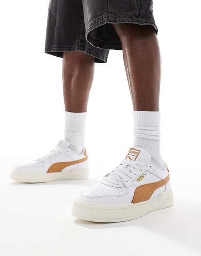 CA Pro Classic - Sneakers bianche e caramello - Puma - Modalova