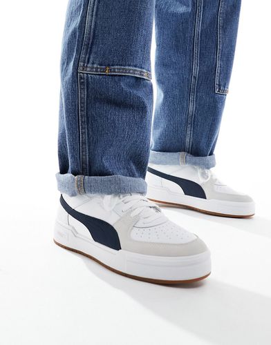 CA Pro - Sneakers bianche e blu navy con suola in gomma - Puma - Modalova