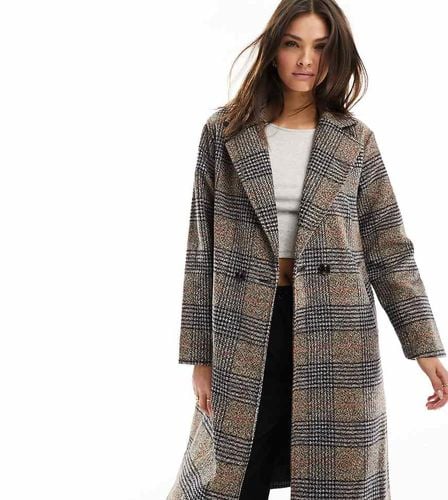 Cappotto formale a quadri - QED London Tall - Modalova