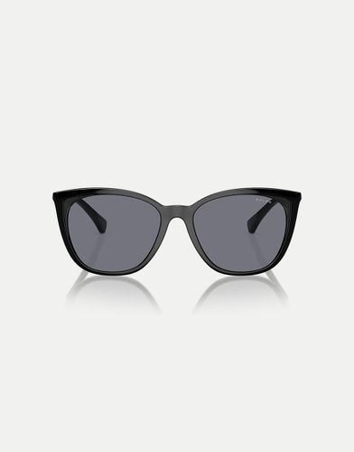 Ra5280 - Occhiali da sole cat-eye lucido con lenti blu - Ralph - Modalova