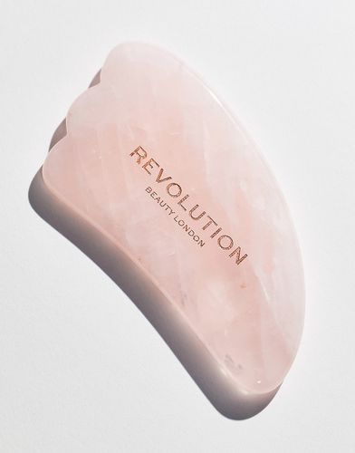 Revolution Beauty - Gua Sha in quarzo rosa - Revolution Skincare - Modalova