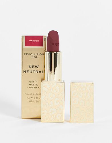 New Neutral - Rossetto opaco satinato - Vamped - Revolution Pro - Modalova