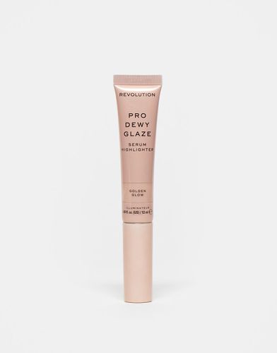 Siero illuminante Dewy Glaze Serum Highlighter Wand - Golden Glow - Revolution Pro - Modalova