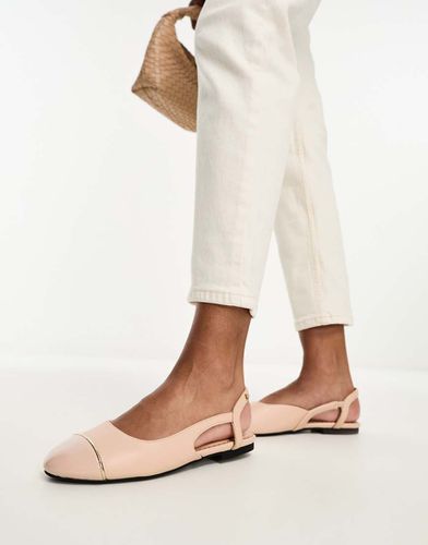 Ballerine con cinturino posteriore beige - River Island - Modalova