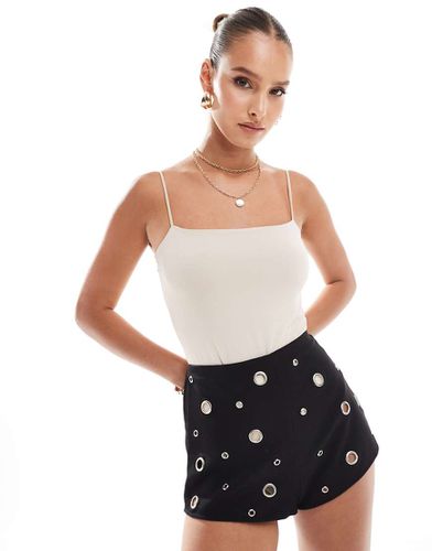 Body chiaro con spalline sottili - River Island - Modalova