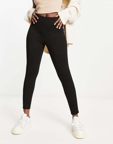 Leggings a vita alta neri - River Island - Modalova